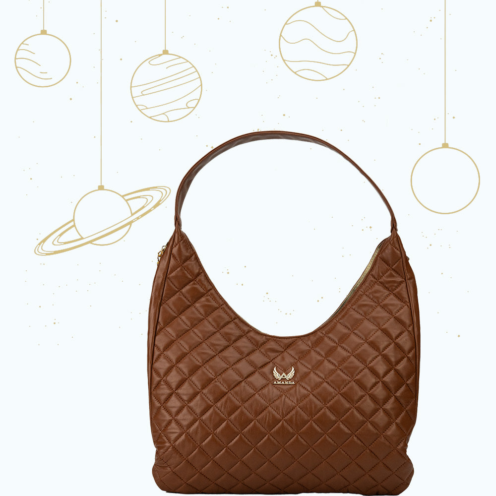 Lunar Luxe HandBag Brown