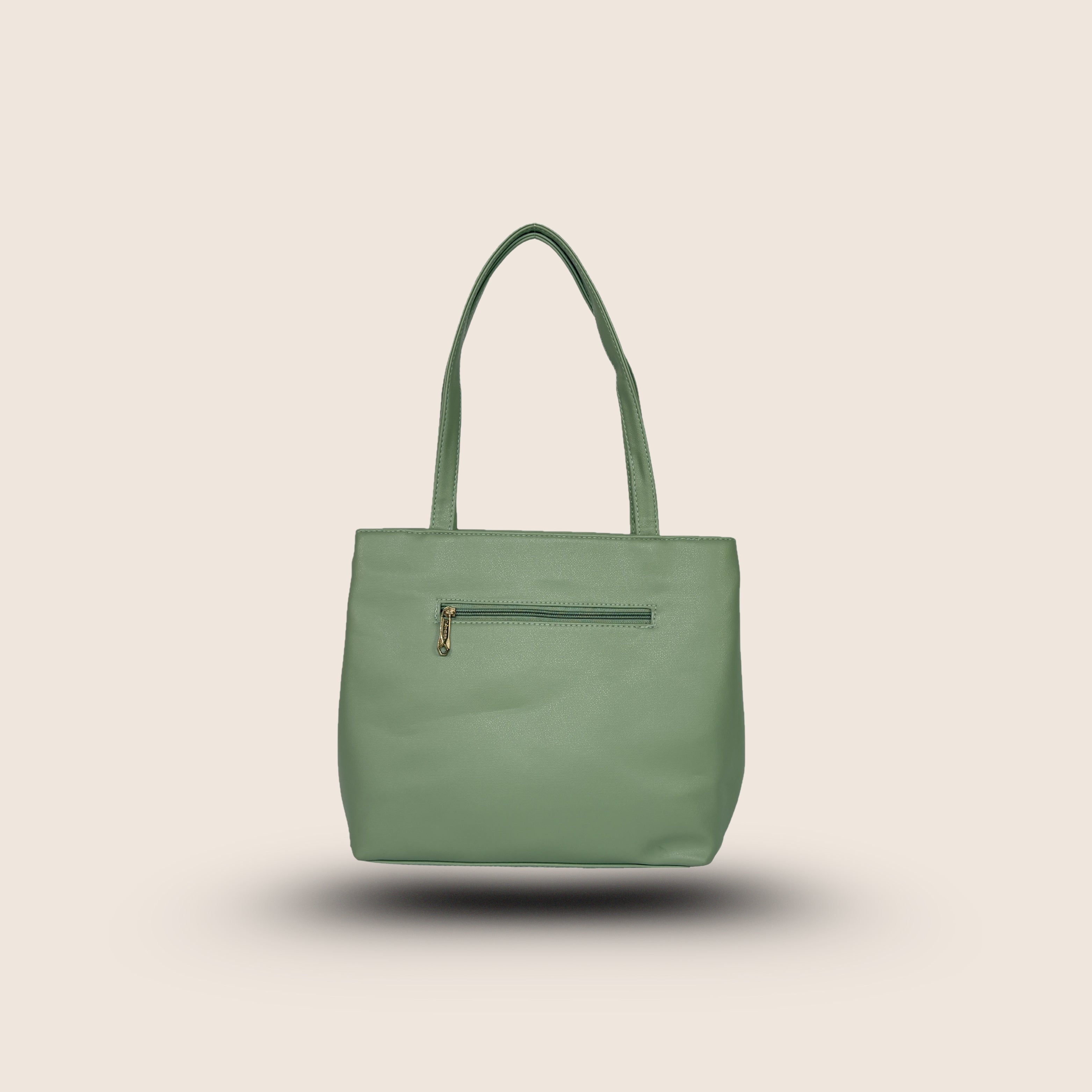 Amanda Vegan Leather Tote Bag for Women – Green