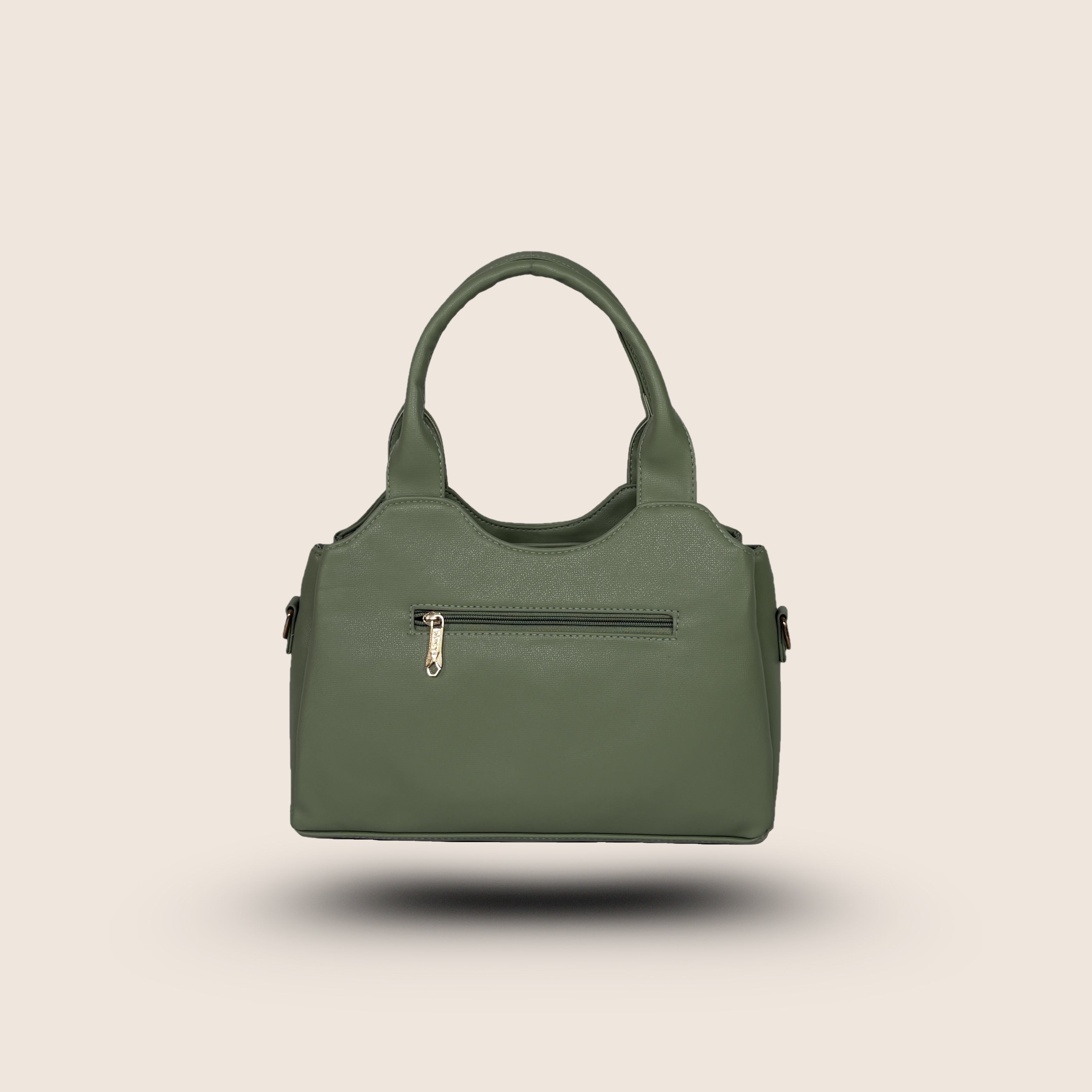 Amanda Vegan Leather Handbag for Women - Green
