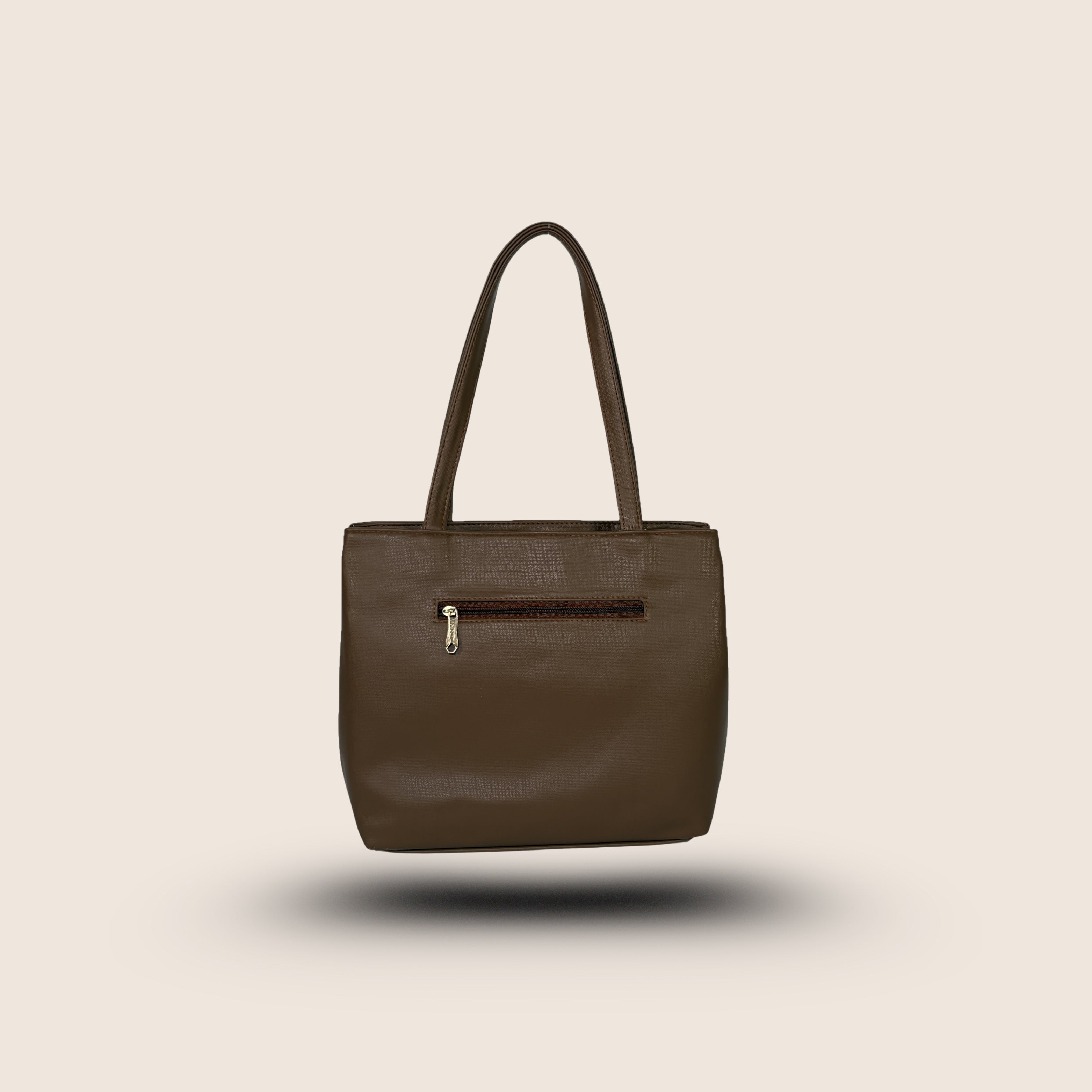 Amanda Vegan Leather Tote Bag for Women – Tan